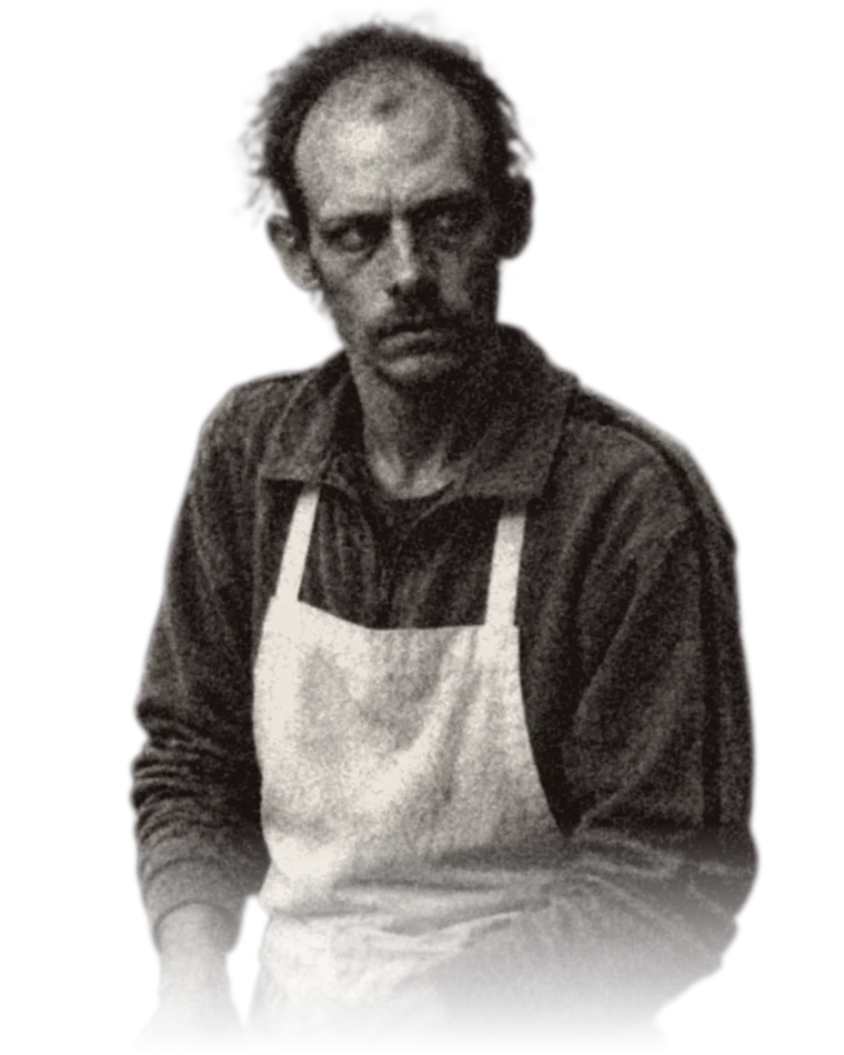 Jonny, black and white portrait